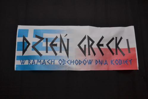 Ελληνική ημέρα για την ημέρα των γυναικών czyli Dzień grecki na Dzień Kobiet